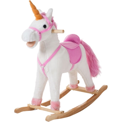 rainbow rocking horse