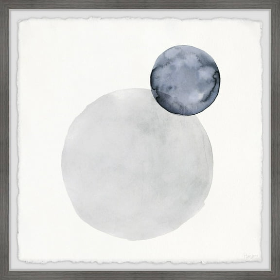 Parvez Taj The Moon and the Earth Framed Wall Art