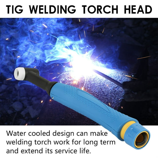 WP-18 TIG Welding Torch Water Cooled Flexible Head Body with Switch Button