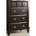 Sauder Shoal Creek 4Drawer Chest, Jamocha Wood Finish