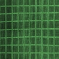 thumbnail image 1 of Ahgly Company Indoor Square Abstract Emerald Green Modern Area Rugs, 3' Square, 1 of 4