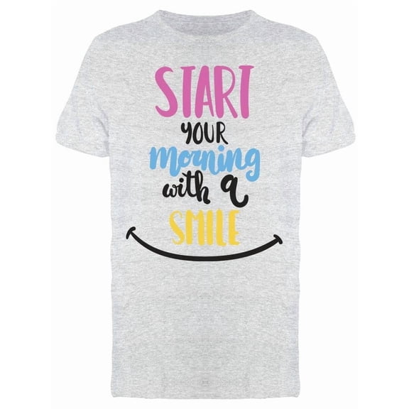 Star You Morning With A Smile Tee Men's -Image by Shutterstock