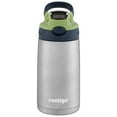 thumbnail image 4 of Contigo Kids Stainless Steel Water Bottle with Autospout Straw Lid Blueberry and Green Apple, 13 fl oz., 4 of 4