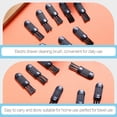 thumbnail image 4 of 100pcs Mini Cleaning Brush Tool Electric Shaver Cleaning Brush Hair Remover Shaving Razor Brush, 4 of 4