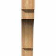 thumbnail image 2 of 3 1/2"W x 12"D x 16"H Mediterranean Smooth Corbel, Western Red Cedar, 2 of 9
