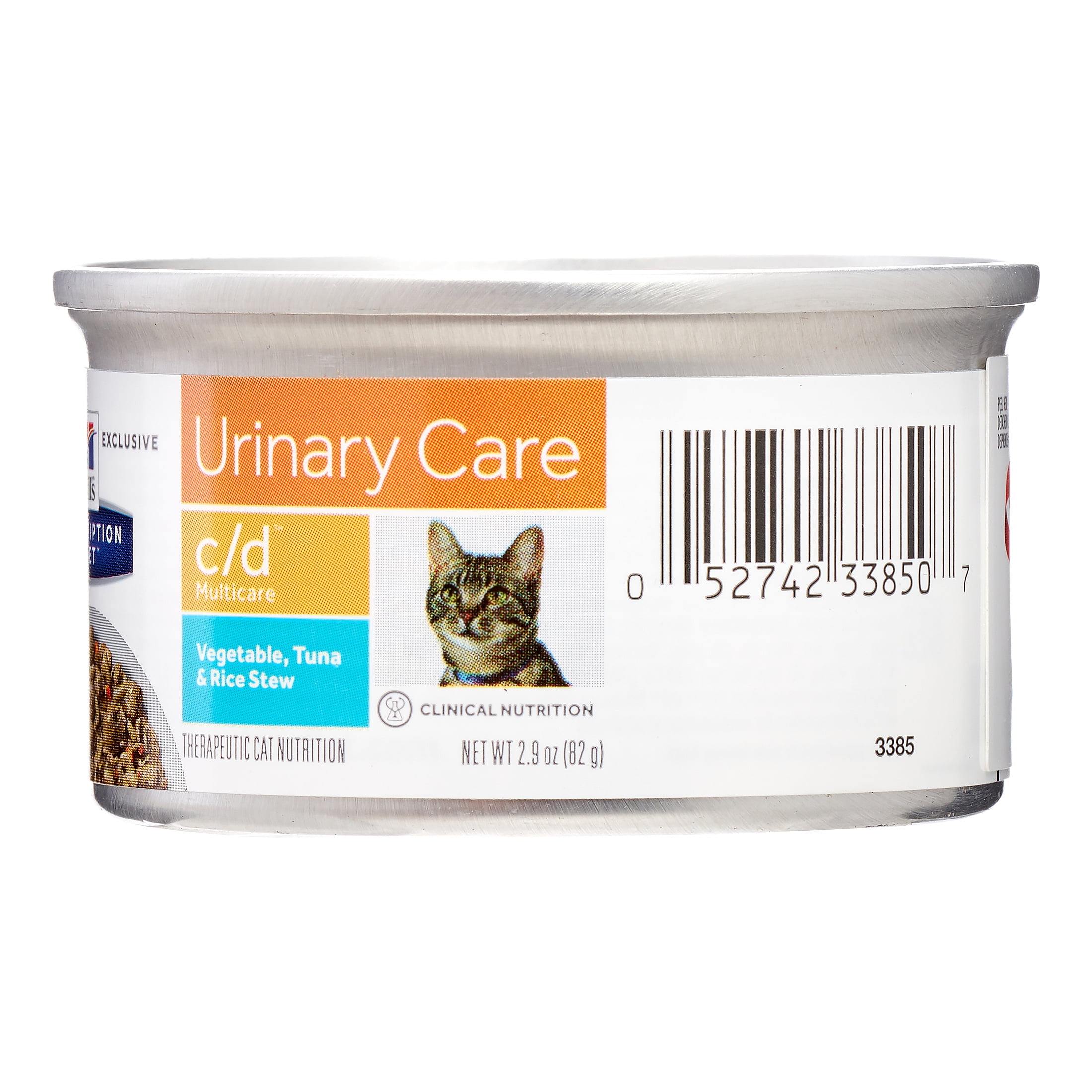 Hill's Prescription Diet c/d Feline Multicare Urinary Tract Health Veg Tuna Rice Stew Wet Cat Food x oz - Walmart.com