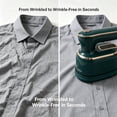 thumbnail image 2 of EXLEAF 2026 New Steamer for Clothes Foldable Travel Steamer for Clothes Portable Mini Easy to Store Steamer for Home and Student Dormitory for Travel Office Apartment Green, 2 of 7