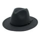thumbnail image 1 of ¡Rebaja! Sombrero ancho vintage Fdelink para hombre y mujer con hebilla ajustable, estilo Outbacks (gris oscuro)., 1 of 1