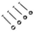 thumbnail image 4 of Set of 4 Guitar Bass Neck Joint Ferrule Bushing w/ Matching Screw, 4 of 5