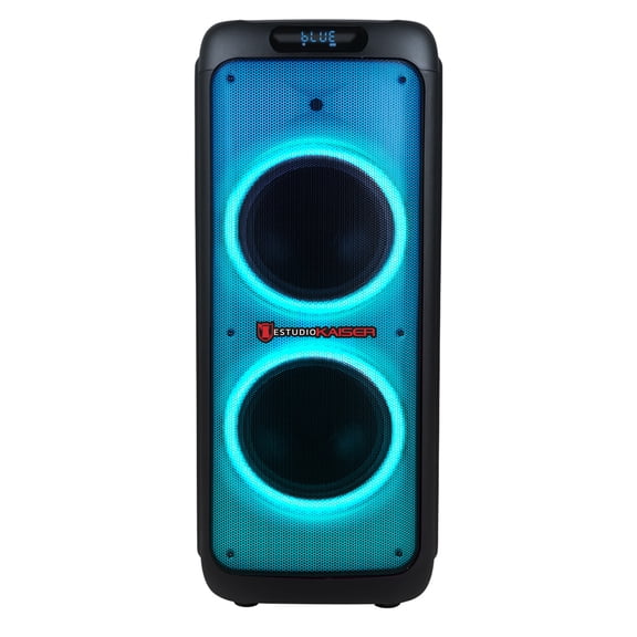 Bocina Profesional Bluetooth Kaiser KXB-5010 2 x 10 pulgadas 60 W RMS con Micrófono