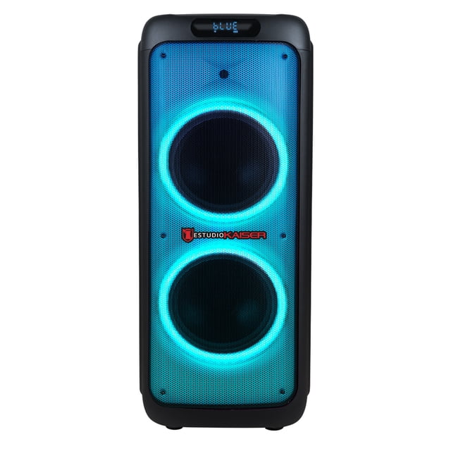Bocina Profesional Bluetooth Kaiser KXB-5010 2 x 10 pulgadas 60 W RMS con Micrófono