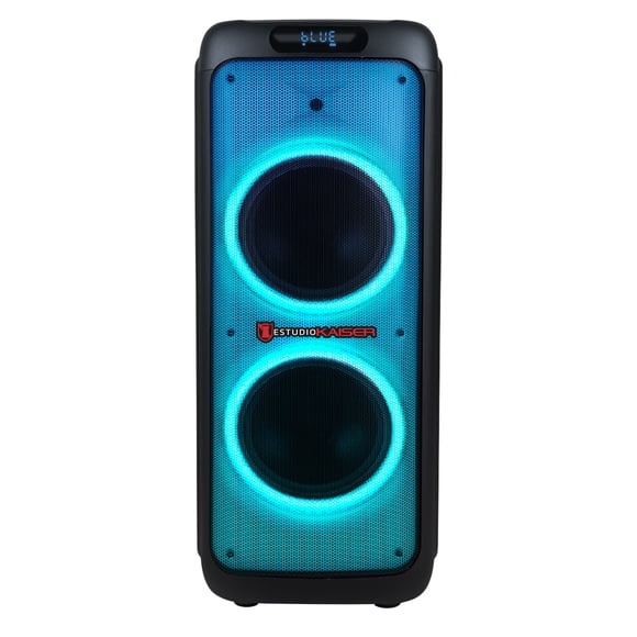 Bocina Profesional Bluetooth Kaiser KXB-5010 2 x 10 pulgadas 60 W RMS con Micrófono