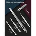 thumbnail image 5 of Juego de manicura y pedicura, cortador profesional de cutículas para uñas de los pies, Kit de aseo para uñas, juego de cortaúñas de acero inoxidable Tr, 5 of 5