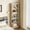 Khaki, variant on YQ JENMW Multi-Tier Freestanding Modular Bookcase, Versatile Storage Shelf Organizer for Home Office Living Room Adults
