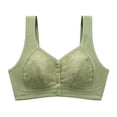 thumbnail image 3 of WILLBEST Brasier Sujetador De Mujer Con Hebilla Frontal, Borde De Encaje, Sin Aro De Acero, Ajuste Sin Costuras, Para Yoga, Dormir, Talla Grande 2816, 3 of 3