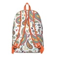 thumbnail image 3 of Durable Boho Paisley Backpack - Artistic Print Withstands Daily Use, Reliable Bag for Books and Electronics, Cherished Gift for Those on the Go, 3 of 5