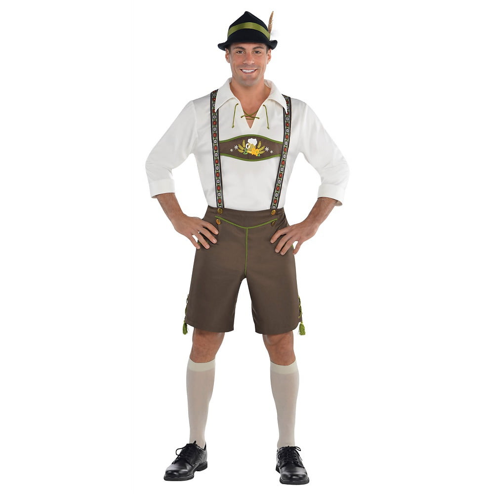 Mountain Oktoberfest Mens Fancy Dress Bavarian Festival German Adults Costume 