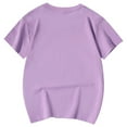 thumbnail image 4 of WOYY Little Girls Short Sleeve Graphic Tee Casual Active Crewneck T-Shirt, Sizes 3-13, 4 of 5