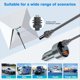 thumbnail image 5 of Cargador de Coche para Mini con Adaptador de Carga Rápida Multipuerto DC 5521 USB-C QC 3.0 y Cable de 3 Metros de Calibre 16 AWG., 5 of 5