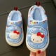 thumbnail image 3 of Nuevas zapatillas de algodón impermeables de cuero para niños de Hello Kitty para niñas y niños, zapatos de felpa de dibujos animados bonitos antideslizantes y cálidos para el hogar, 3 of 4