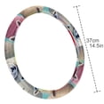 thumbnail image 4 of Alpaca 14.5 Inch Printing PVC Leather Auto Accessories Steering Wheel Covers for Car Wheel Protection, 4 of 6
