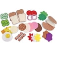 thumbnail image 3 of Set para preparar sandwich  de Fieltro  melissa y doug  33 pza Melissa & Doug 13954, 3 of 6