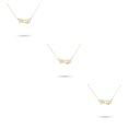 thumbnail image 4 of Sonducket Collar de amistad con letras en inglés, colgante de cadena de joyería Ins para amante, amigo, Festival, regalos de cumpleaños, oro Virgo Type1 NO1 Sonducket CBP216232, 4 of 6