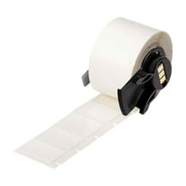 Brady Wraparound Label, White, Nylon, 1 in W M6-18-499