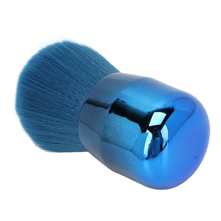 Karlge Blush Brush Soft Fluffy Hair Mushroom Head Make Up Brush for Bronzer  Loose Powder Cosmetics Dark Blue,Travel Powder Brush,Makeup Brush 