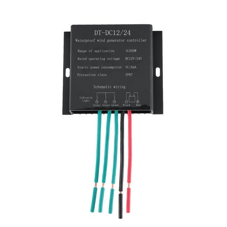 Wind cha rge Controller for Wind Turbine Generator 400W Waterproof 12V 24V Wind Turbine Generator cha rge Controller (12v)