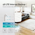 thumbnail image 5 of GL-AP1300-LTE(Cirrus) Gigabit Ceiling Wireless Access Point Dual Band AC1300 | 4G LTE modem | MU-MIMO | Cloud Remote | OpenWrt/LEDE | PoE Powered | T-Mobile Only (EP06A, for North America Only), 5 of 7