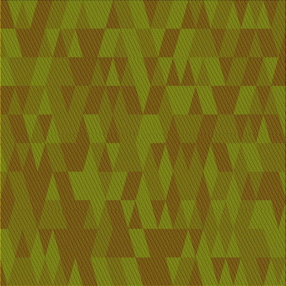 Ahgly Company Machine Washable Indoor Square Transitional Dark Bronze Brown Area Rugs, 8' Square