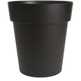 thumbnail image 1 of 9" Self-Watering Black Viva Planter, 1 of 1