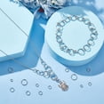 thumbnail image 3 of Split Rings Jump Ring 4-10mm Platinum Color 1 Box for Jewelry Making, 3 of 9