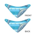 thumbnail image 6 of Kll Dolphin Dog Bandanas,Triangle Reversible Pet Scarf For Small Medium Large And Extra Large Dogs-Medium, 6 of 8