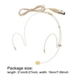 thumbnail image 2 of Auriculares Profesionales con para oreja / Micrófono con Diadema , Beige 4 Pin 4 pines, 2 of 8