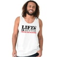 thumbnail image 3 of Life Is Better With Burgers Wimpy Tank Top T Shirts Men Women Brisco Brands S, 3 of 6