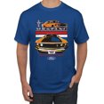 thumbnail image 1 of Wild Bobby Mustang Powered by Ford Performance Cars and Trucks Men Graphic Tee, Royal, Large, 1 of 6