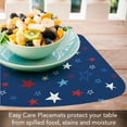 thumbnail image 3 of CounterArt "Star Spangled" 4-Pack Reversible Wedge Placemats, 3 of 7