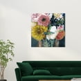 thumbnail image 2 of Wynwood Studio Canvas Spring Loving Square Floral and Botanical Florals Wall Art Canvas Print Pink 30x30, 2 of 3