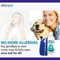 thumbnail image 4 of Allerpet Dog Dander Remover, 12oz Bottle + Bonus Pet Mitt Applicator to Easily Apply Solution to Your Pet - Scientifically Proven for Effective Dog Allergy Relief, 4 of 6