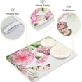 thumbnail image 4 of Dish Drying Mat for Kitchen Counter 18 x 24 Inch Pink Roses Butterfly Super Absorbent Microfiber Dish Drainer Rack Mats Soft Heat Resistant Drying Protector Pad, 4 of 7