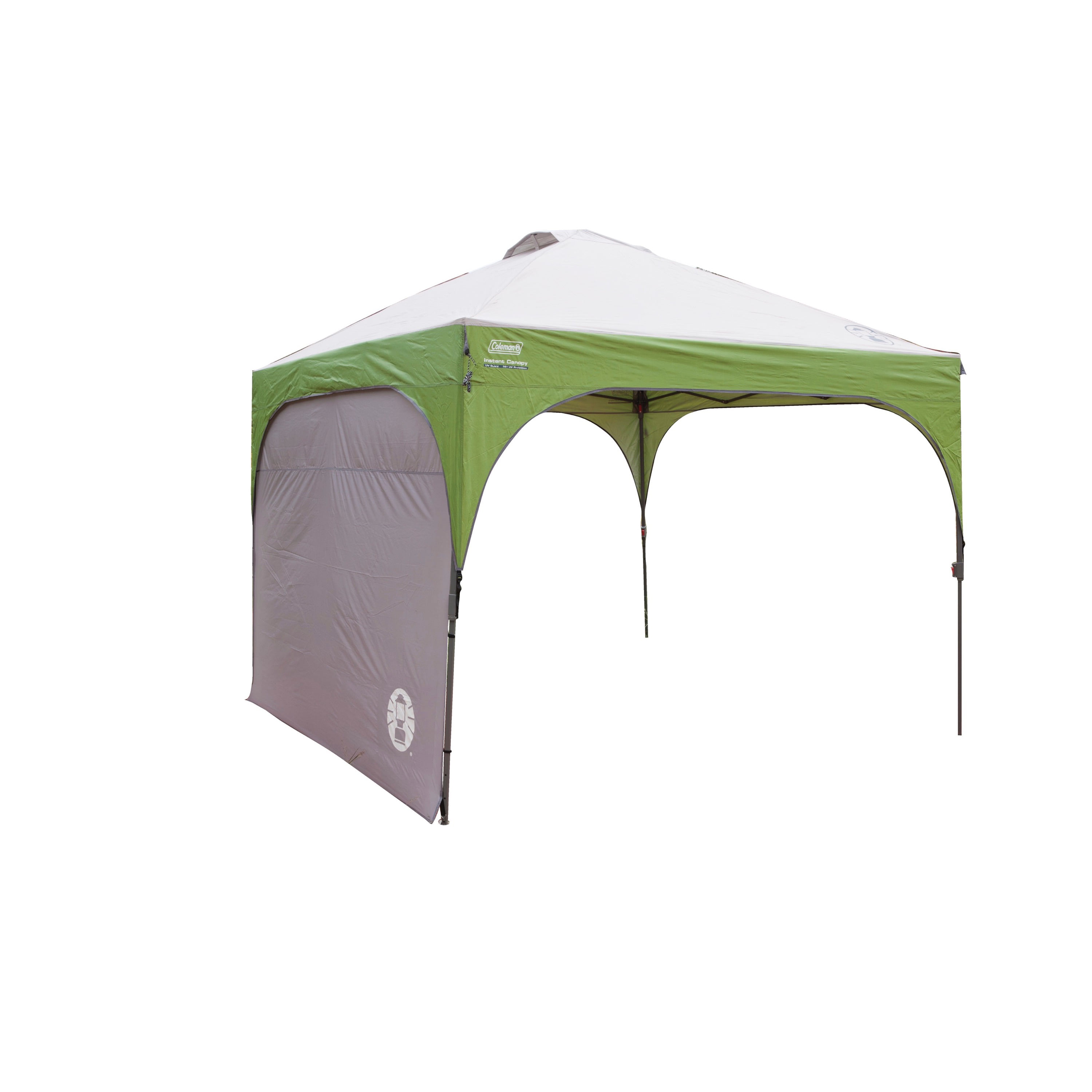 Coleman Instant Canopy Sunwall Accessory 7 x 5 ft Green Grey,Heavy-duty