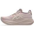 thumbnail image 1 of Zapatilla para correr ASICS Gel-Nimbus 27 para mujer, talla 11, color hueso/betún, 1 of 9