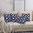 thumbnail image 7 of Throw Pillow Covers, Cartoon Funny Cute Goat Radish Soft Square Pillow Cases with Invisible Zipper for Couch Bed Sofa, Farmhouse Fall Home Decor 12"x12", 7 of 7