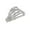 Silver1, variant on JINCBY Clearance,Halloween Skeleton Devil's Claw Metal Hair Clip, Women's Back Of The Head Hairpin Clip Clip Dark Tie Hair Accessories Gift for Women