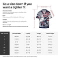 thumbnail image 5 of Susaid Mallard Duck With American Flag Print Men's Polo Shirts Button Down Short Sleeve Casual Summer Beach Vintage Shirts for Men-Small, 5 of 5