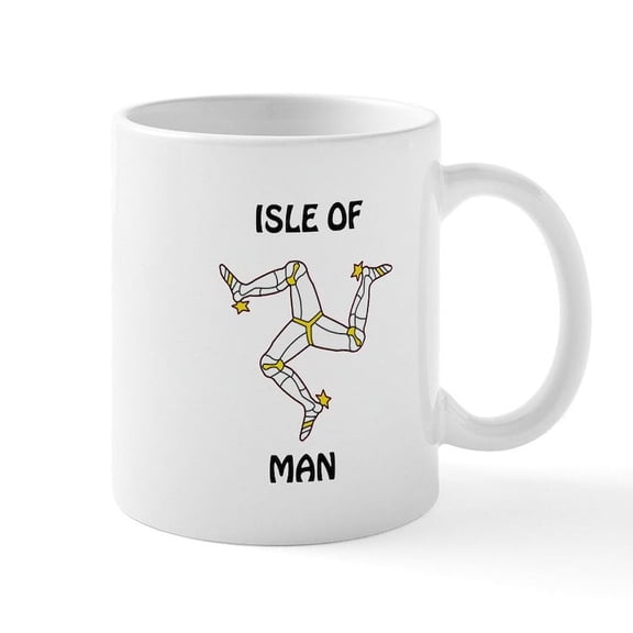 CafePress - Isle Of Man Mug - 11 oz Ceramic Mug - Novelty Coffee Tea Cup
