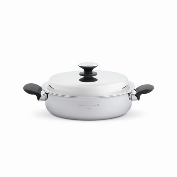 Amway Queen 21 Piece Cookware Set アムウェイ Amway Queen Titanium Crown Stainless Steel Cookware Set, Multi
