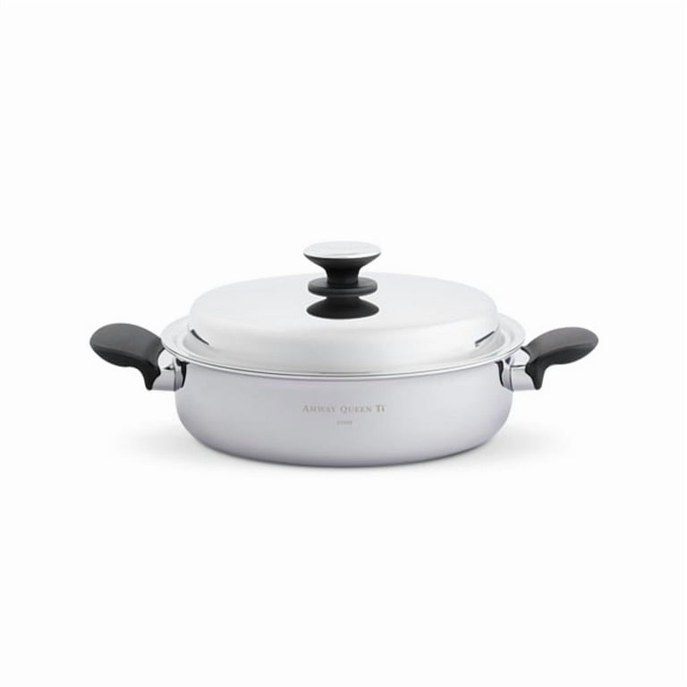 調理器具 AMWAY QUEEN 21 Piece Cookware Set Amway Queen Titanium Crown Stainless Steel Cookware Set